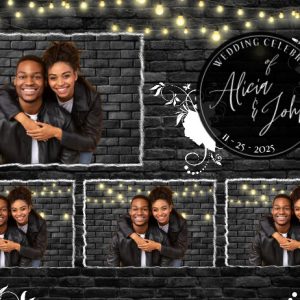 Design a photo booth template